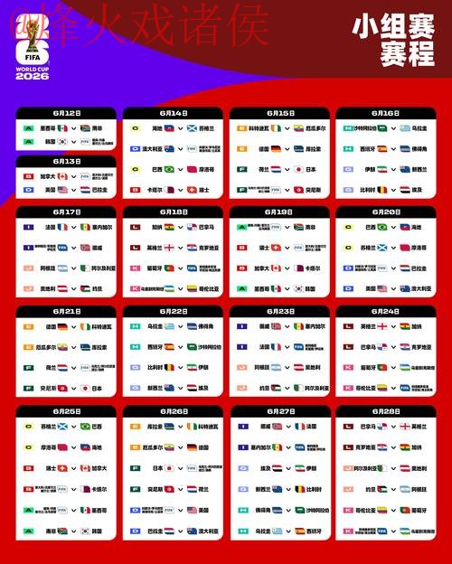 2026世界杯滚球在线全站赛事指南